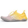 Unisex Hot Fitness Sneaker Cross-Training Crossfit Shoes High Quality Soft Comfortable Breathable Mesh Tennis Yoga Gym Treadmill - Yellow gray - 37