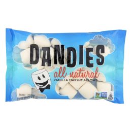 Dandies - Air Puffed Marshmallows - Classic Vanilla - Case Of 12 - 10 Oz. - Default