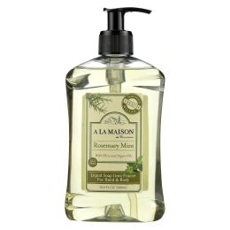 A La Maison - French Liquid Soap - Rosemary Mint - 16.9 Fl Oz - Default