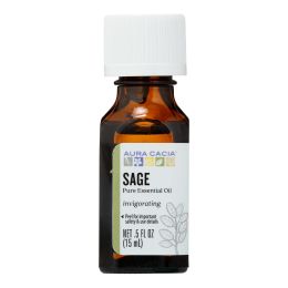 Aura Cacia - Essential Oil Sage - 0.5 Fl Oz - Default