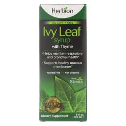 Herbion Naturals Sugar Free Ivy Leaf Syrup With Thyme Dietary Supplement - 1 Each - 5 OZ