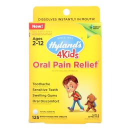 Hylands Homeopathic - 4kids Pain Relf Oral - 1 Each - 125 TAB