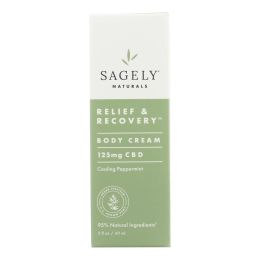 Sagely Naturals - Cbd Cream Relf/rcvry 125mg - 1 Each 1-2 FZ