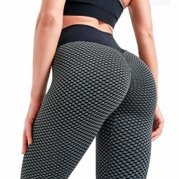 RAINBEAN TIK Tok Leggings Women Butt Lifting Workout Tights Plus Size Sports High Waist Yoga Pants - dark grey-M