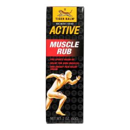 Tiger Balm Fast Relief Muscle Rub Topical Analgesic Cream - 2 oz