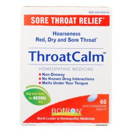 Boiron - Throatcalm - 60 TAB