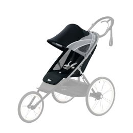 CYBEX AVI Jogging Sports Running Stroller Seat Pack in All Black