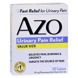 Azo Standard Urinary Pain Relief - 30 Tablets