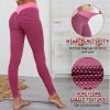 TIK Tok Leggings Women Butt Lifting Workout Tights Plus Size Sports High Waist Yoga Pants - Pink-S