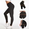 RAINBEAN Women TIK Tok Leggings Bubble Textured Butt Lifting Yoga Pants - Black-S