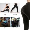 RAINBEAN Women TIK Tok Leggings Bubble Textured Butt Lifting Yoga Pants - Black-S