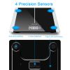 400lb/180kg Smart Digital Body Weight Scale Bathroom Fitness Backlit LCD Display