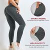 RAINBEAN TIK Tok Leggings Women Butt Lifting Workout Tights Plus Size Sports High Waist Yoga Pants - dark grey-XXL