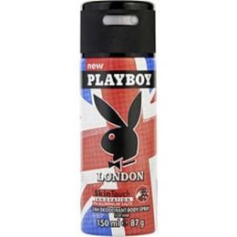 Playboy London By Playboy Deodorant Body Spray 5 Oz For Men