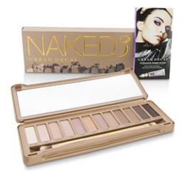 Urban Decay By Urban Decay Naked 3 Eyeshadow Palette: 12x Eyeshadow, 1x Doubled Ended Shadow/blending Brush  --- For Women