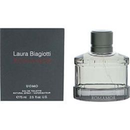 Laura Biagiotti Romamor Uomo By Laura Biagiotti Edt Spray 2.5 Oz For Men