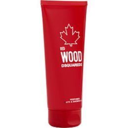 Dsquared2 Wood Red By Dsquared2 Bath And Shower Gel 6.7 Oz For Women