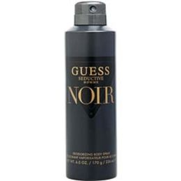 Guess Seductive Homme Noir By Guess Body Spray 6 Oz For Men