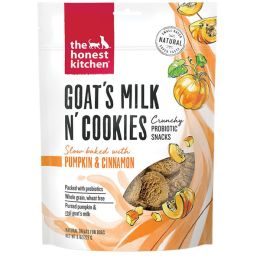 The Honest Kitchen Dog Goat's Milk N' Cookies Pumpkin & Cinnamon 8oz.